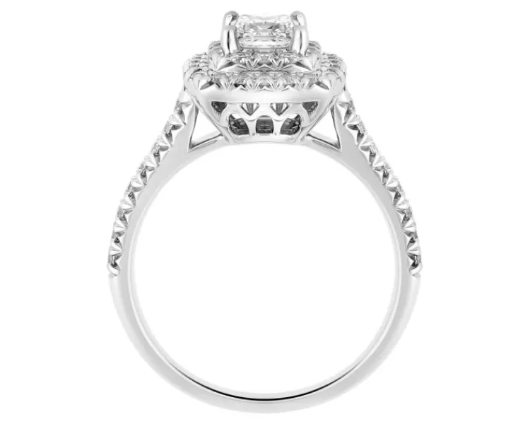 Best Apart Pierścionek z białego złota z diamentami - SI1/G - 1,00 ct - próba 585