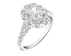 Apart Pierścionek z białego złota z diamentami laboratoryjnymi - 1,75 ct - próba 750< Pierścionki