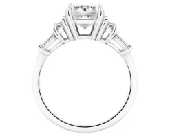 Apart Pierścionek z białego złota z diamentami laboratoryjnymi - 2,55 ct - próba 750< Pierścionki