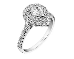 Apart Pierścionek z białego złota z diamentami - SI1/H - 1,00 ct - próba 585< Pierścionki