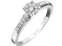 Apart Pierścionek z białego złota z brylantami - 0,19 ct - próba 585< Pierścionki