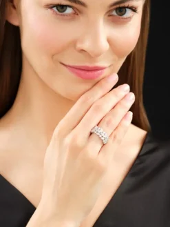 Apart Pierścionek z białego złota z diamentami - 2,02 ct - próba 750< Wszystkie