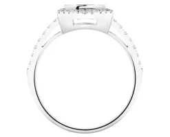 Apart Pierścionek z białego złota z diamentami - 0,64 ct - próba 750< Pierścionki
