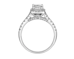 Apart Pierścionek z białego złota z diamentami - SI1/H - 1,50 ct - próba 750< Pierścionki