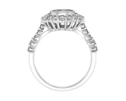 Apart Pierścionek z białego złota z diamentami - 1,04 ct - próba 750< Pierścionki