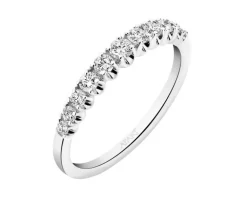 Best Apart Pierścionek z białego złota z brylantami - 0,36 ct - próba 585