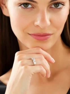 Apart Pierścionek z białego złota z diamentami - 1,72 ct - próba 750< Pierścionki