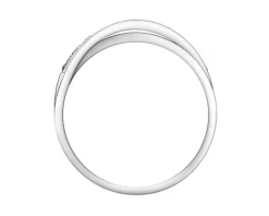 New Apart Pierścionek z białego złota z diamentami - 0,25 ct - próba 585