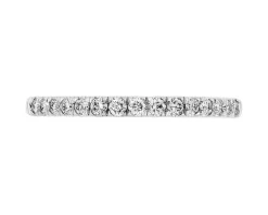 Online Apart Pierścionek z białego złota z brylantami - 0,20 ct - próba 585