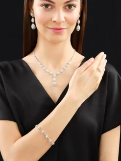 Clearance Apart Pierścionek z białego złota z brylantami - 0,68 ct - próba 750