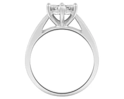 Apart Pierścionek z białego złota z brylantami - 0,35 ct - próba 585