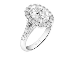 New Apart Pierścionek z białego złota z diamentami - VS2/H - 2,70 ct - próba 750