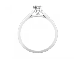 Apart Pierścionek z białego złota z brylantem - 0,15 ct - próba 585< Pierścionki