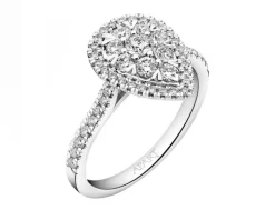 Apart Pierścionek z białego złota z brylantami - 0,67 ct - próba 585< Pierścionki