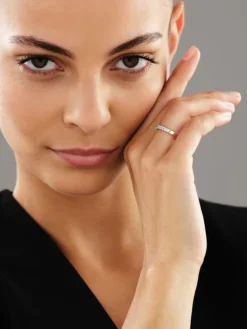 Clearance Apart Pierścionek z różowego złota z brylantami - 0,50 ct - próba 585