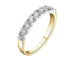 Apart Pierścionek z żółtego i białego złota z brylantami - 0,51 ct - próba 585< Wszystkie