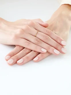 Discount Apart Pierścionek z żółtego i białego złota z brylantem - 0,02 ct - próba 375
