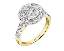 Apart Pierścionek z żółtego i białego złota z brylantami - 1,25 ct - próba 585< Wszystkie