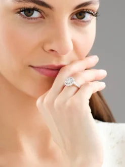 Apart Pierścionek z żółtego i białego złota z brylantami - 1,25 ct - próba 585< Wszystkie