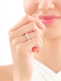 Apart Pierścionek z żółtego i białego złota z brylantami - 0,40 ct - próba 585< Pierścionki