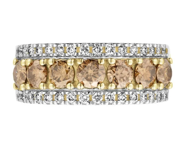 Best Apart Pierścionek z żółtego złota z brylantami - 1,66 ct - próba 585