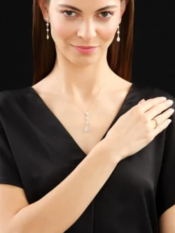 Best Apart Pierścionek z żółtego złota z diamentami - SI2/H - 0,60 ct - próba 585
