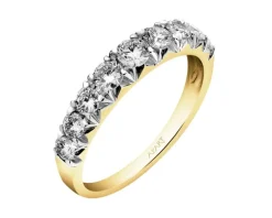 Apart Pierścionek z żółtego złota z brylantami - 0,78 ct - próba 585< Pierścionki