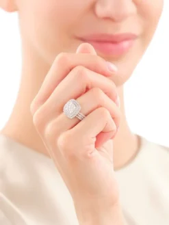 Apart Pierścionek z żółtego złota z diamentami - 1,00 ct - próba 585< Pierścionki