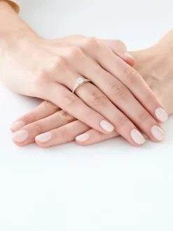 Apart Pierścionek z żółtego złota z brylantami - 0,33 ct - próba 585< Pierścionki