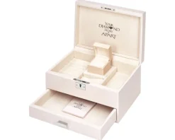 Apart Pierścionek z żółtego złota z brylantami - 0,48 ct - próba 750< Pierścionki