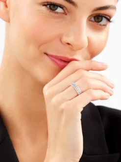 Apart Pierścionek z żółtego złota z diamentami - 0,49 ct - próba 585< Wszystkie