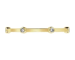 Apart Pierścionek z żółtego złota z diamentami - 0,03 ct - próba 375< Pierścionki