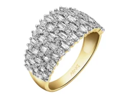 Apart Pierścionek z żółtego złota z diamentami - 1,15 ct - próba 585< Wszystkie