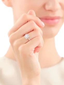 Apart Pierścionek z żółtego złota z brylantami - 0,75 ct - próba 585< Pierścionki