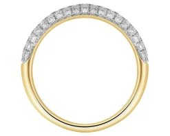 Apart Pierścionek z żółtego złota z brylantami - 0,49 ct - próba 585< Pierścionki