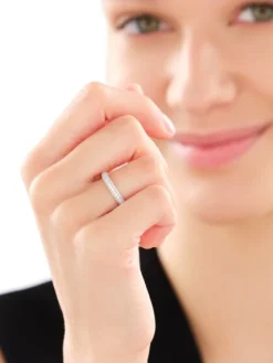 Apart Pierścionek z żółtego złota z brylantami - 0,49 ct - próba 585< Pierścionki