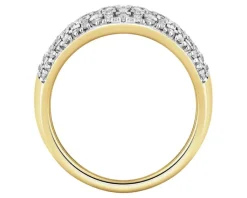 Apart Pierścionek z żółtego złota z diamentami - 1,00 ct - próba 585< Wszystkie