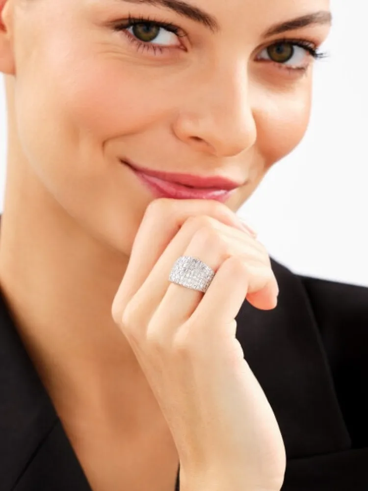 Apart Pierścionek z żółtego złota z diamentami - 1,00 ct - próba 585< Wszystkie