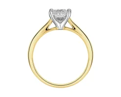 Apart Pierścionek z żółtego złota z diamentem - SI2/H - 1,00 ct - próba 750