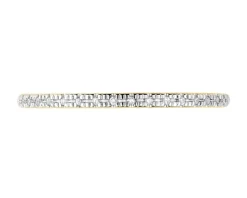 Outlet Apart Pierścionek z żółtego złota z diamentami - 0,04 ct - próba 375