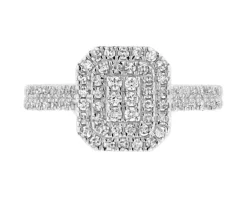 Apart Pierścionek z żółtego złota z diamentami - 0,50 ct - próba 585< Wszystkie