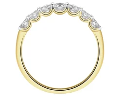Apart Pierścionek z żółtego złota z brylantami laboratoryjnymi - 0,77 ct - próba 585< Wszystkie