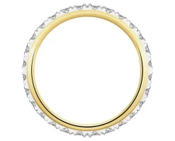 New Apart Pierścionek z żółtego złota z brylantami laboratoryjnymi - Eternity - 0,97 ct - próba 585