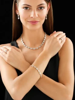 Discount Apart Pierścionek z żółtego złota z diamentami - 0,50 ct - próba 585