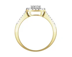 Clearance Apart Pierścionek z żółtego złota z diamentami - 0,51 ct - próba 585