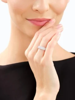 Apart Pierścionek z żółtego złota z brylantami laboratoryjnymi - 0,75 ct - próba 585< Wszystkie