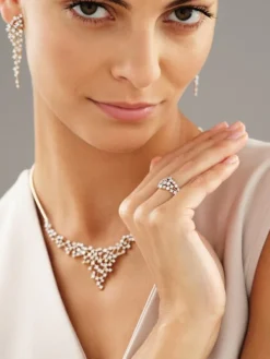 Apart Pierścionek z żółtego złota z brylantami - 1,00 ct - próba 585< Pierścionki