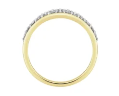 Apart Pierścionek z żółtego złota z brylantami - 1,00 ct - próba 585< Pierścionki