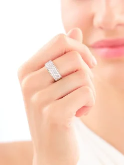 Apart Pierścionek z żółtego złota z brylantami - 1,00 ct - próba 585< Pierścionki