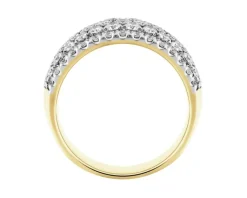 Apart Pierścionek z żółtego złota z brylantami - 1,50 ct - próba 585< Pierścionki